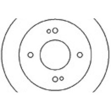 Disque de frein Nissan PRIMERA