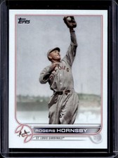 2022 Topps Update Rogers Hornsby SP #US60b Cardinals