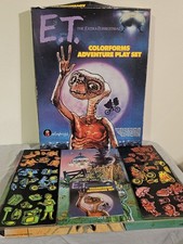 Vintage 1982 E.T. The Extra-Terrestrial Colorforms Adventure Play Set