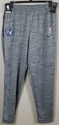 NIKE MINNESOTA TIMBERWOLVES NBA TEAM ISSUED PANTS GREY RARE NEW