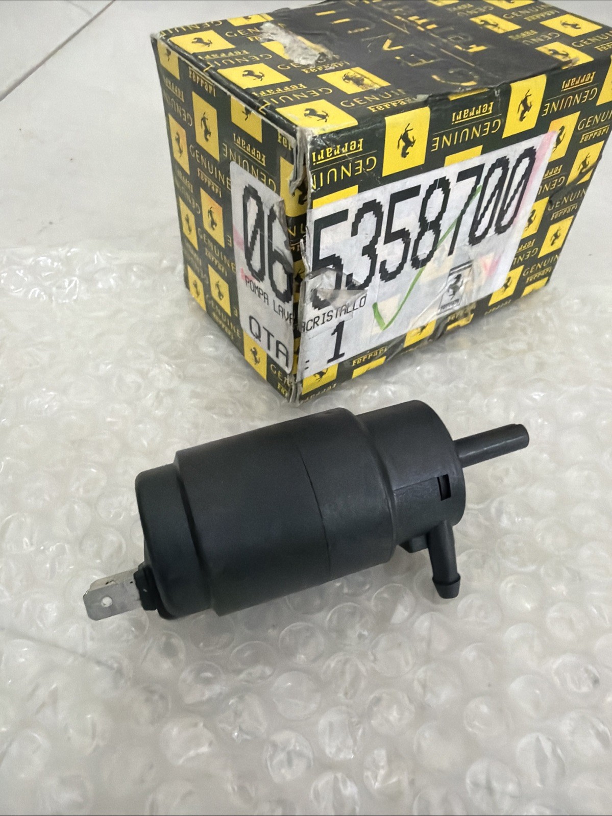 Ferrari 360 Washer pump P/N 65358700