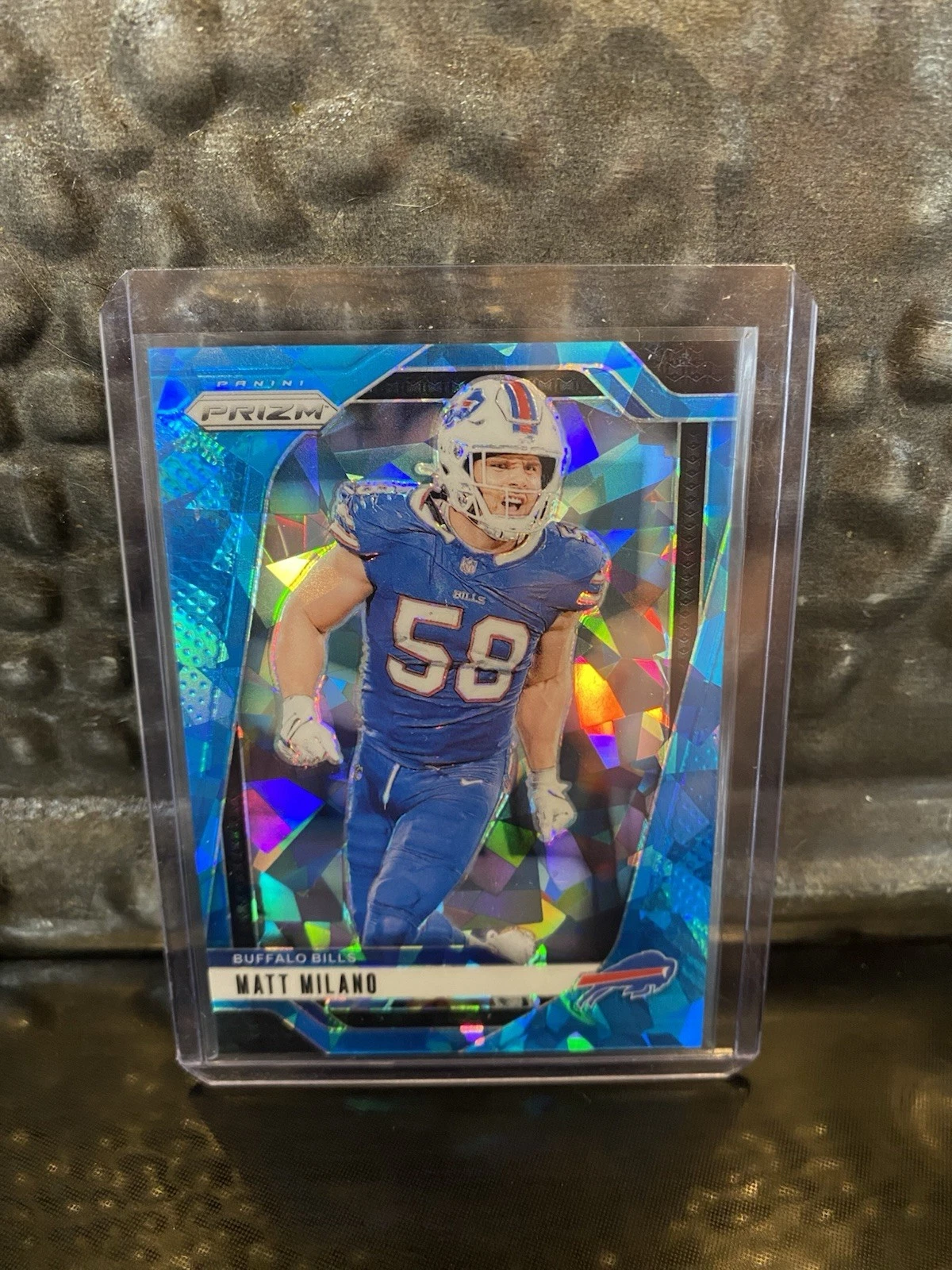 2024 Panini Prizm Matt Milano #33 Blue Ice Prizm /99 Buffalo Bills/Color Match🔥