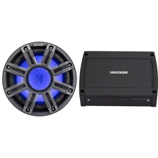 Kicker 51MWE104 - MWE 10-Inch Premium Marine Subwoofer Enclosure 4-ohm  48...