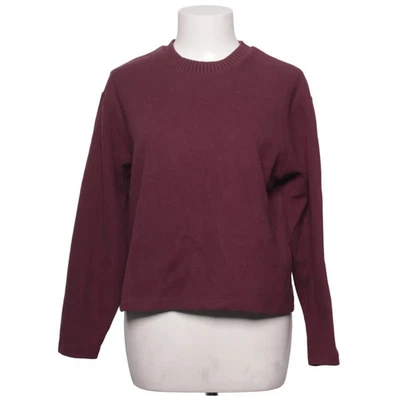 Stradivarius, pull en tricot, taille : XS, rouge, coton/polyester #q6b - Photo 1/4