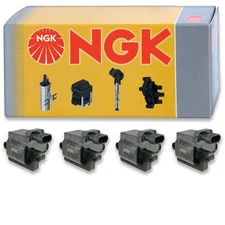 4 pc NGK 49081 U5328 Ignition Coils for UF271 UF-271 IC400 GN10298 E226 D581 zx