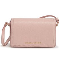 NWT Marc Jacobs H107L01FA21 Groove Mini Peach Whip Pink With Gold Hardware