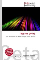 Lambert M. Surhone (U. A.) | Worm Drive | Taschenbuch | Englisch (2026)