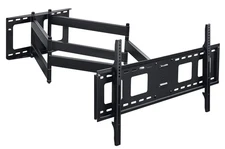 Long Extension TV Mount, Heavy Duty Dual 43” Arms 50 to 90 Inch