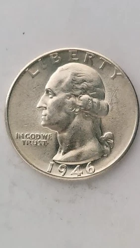1946-P United States, Uncirculated, Washington Quarter