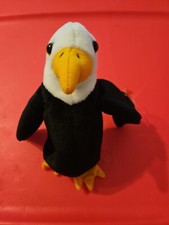 Ty Beanie Baby - BALDY the Bald Eagle - MINT 