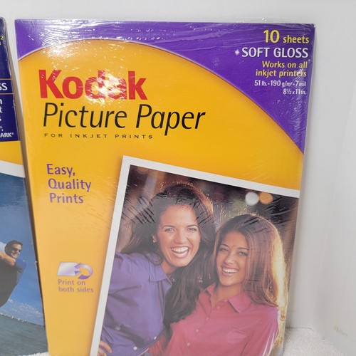 Kodak Premium Ink Jet Picture Paper High Gloss 8 1/2x 11in. & Soft Gloss Paper - 第 3/15 張圖片