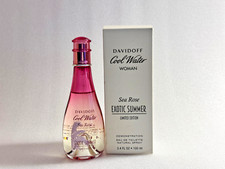 Davidoff Cool Water Woman SEA ROSE EXOTIC SUMMER Limited Edition 3.4 oz Sample