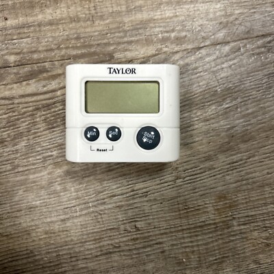 Taylor Multi-Purpose Digital Display Kitchen Timer With Magnetic Back Clip