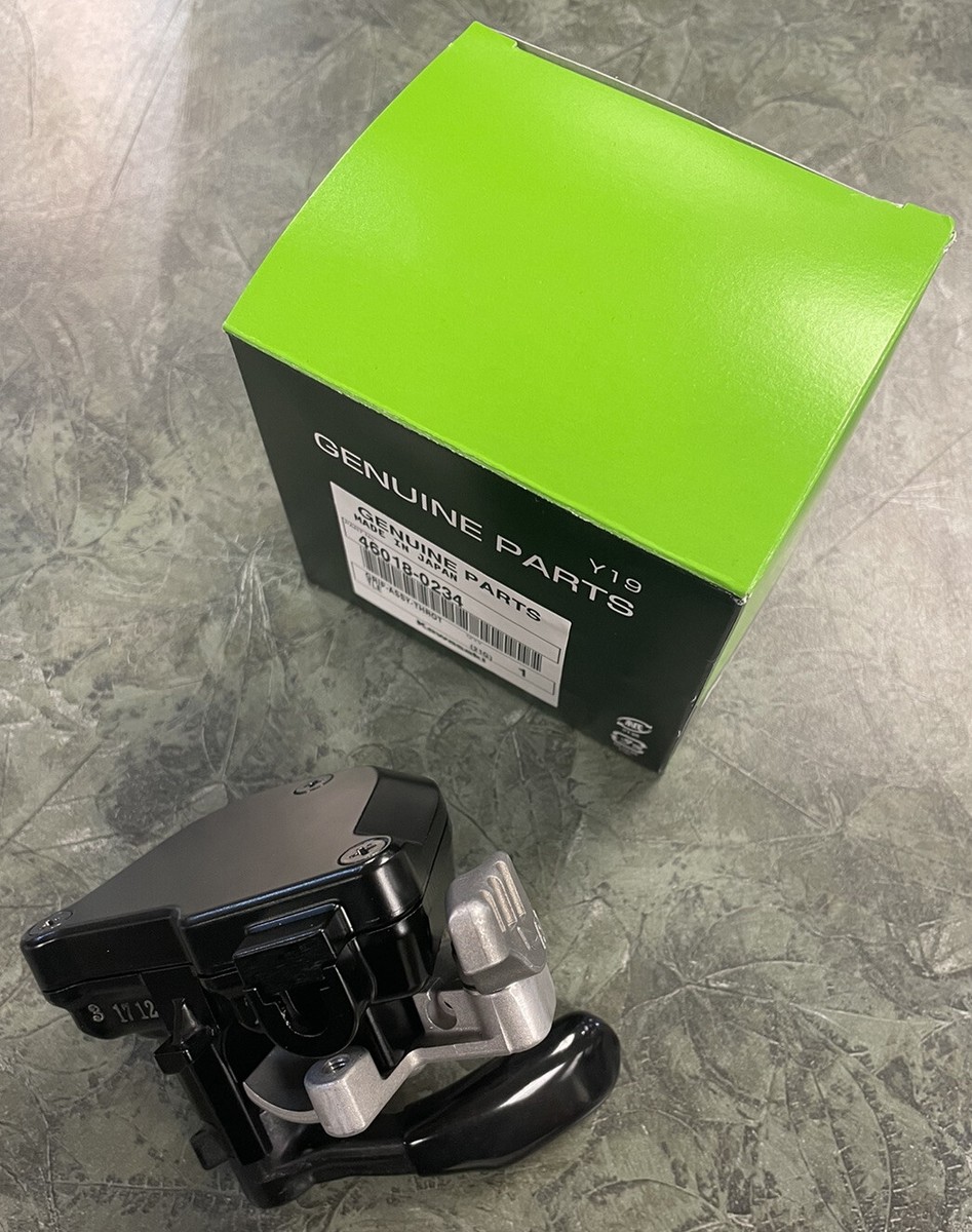 2008-2014 Kawasaki KFX450R Thumb Throttle Assembly Genuine OEM