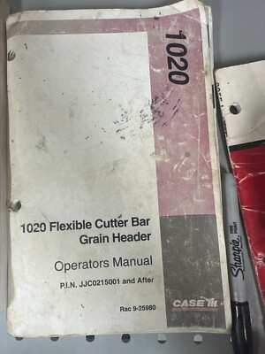 Case IH 1020 Flexible Grain Header Operator's Manual - Part Number: 9 ...