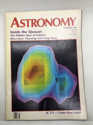 Astronomy Magazine November 1982 / Astronomy, Quasars, Astrophotography, 3C 273