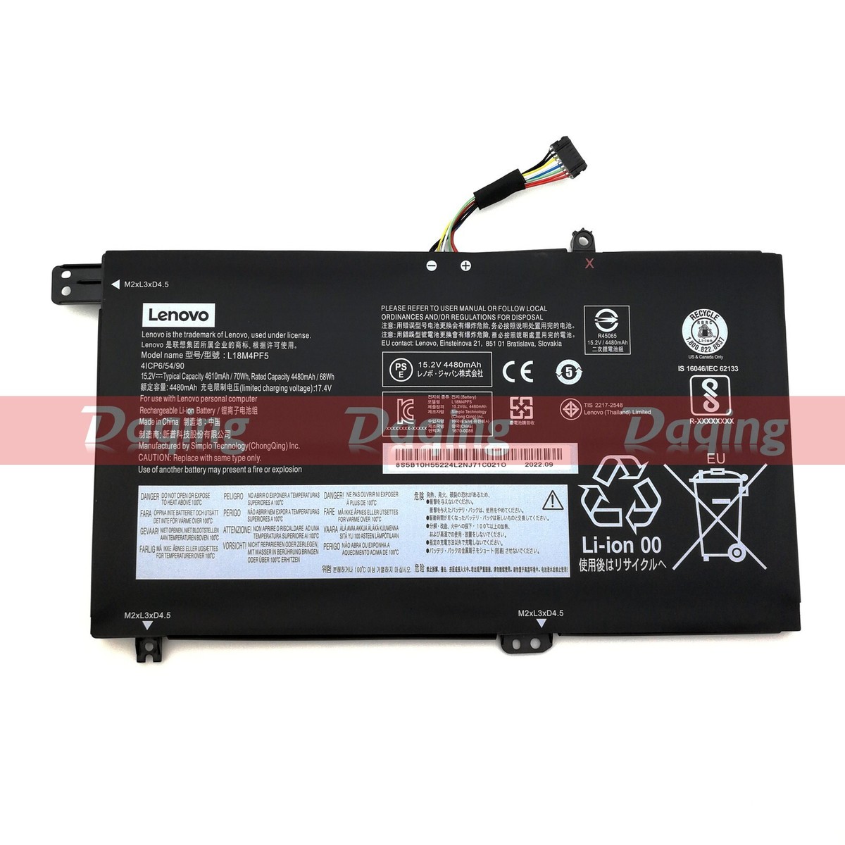 New Original L18M4PF5 L18L4PF0 Battery for Lenovo IdeaPad S540