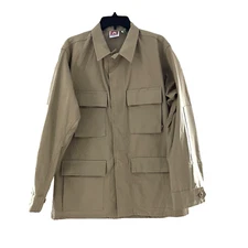 Propper US Military issue Combat Coat Size Med-Reg Chest 37-41" Beige Tan Cotton