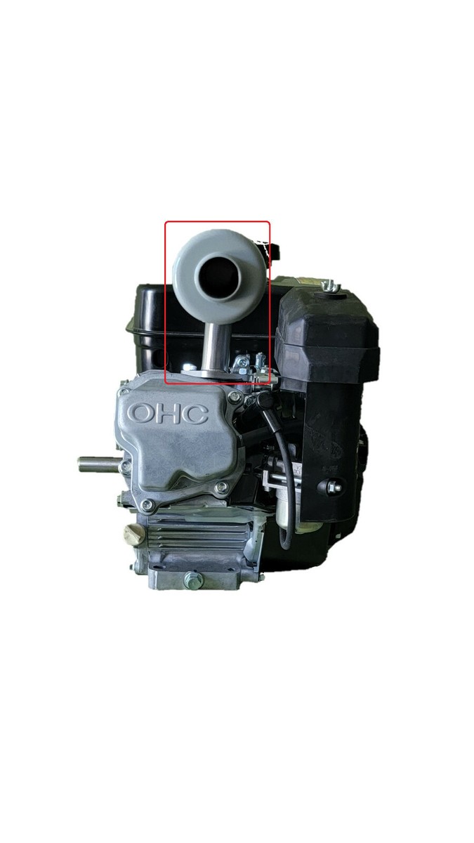 Exhaust With Muffler for: Subaru Robin EX17, EX13, EX21,EX27 & 6