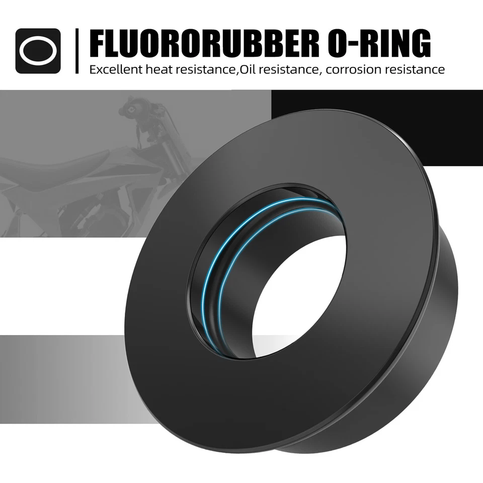 Kit de espaciadores de rueda delantera trasera CNC para Suzuki DRZ400 E DRZ400S DRZ400SM 2000-2024 Foto 4 de 4