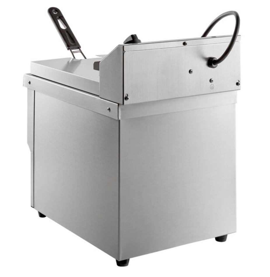 15 Lb. Electric Deep Fryer Commercial Countertop Basket French Fry Medium-Duty