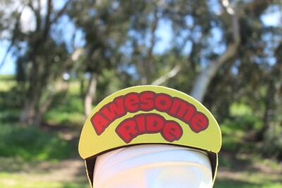 CYCLING CAP AWESOME RIDE  HANDMADE IN USA   S M L