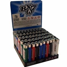 50x BIC Feuerzeuge BX7 Reibrad Einweg Feuerze...