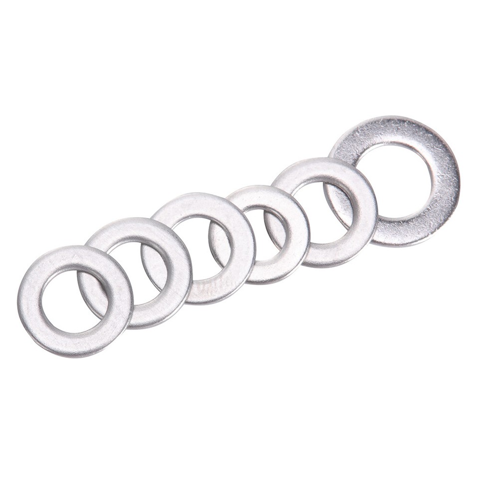 new-304-stainless-steel-washers-flat-washer-assortment-set-value-kit