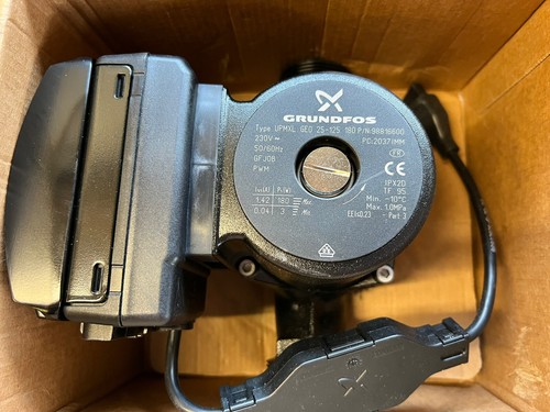 Grundfos UPMXL GEO 25-125 180 Pump 240V 98816600 | eBay