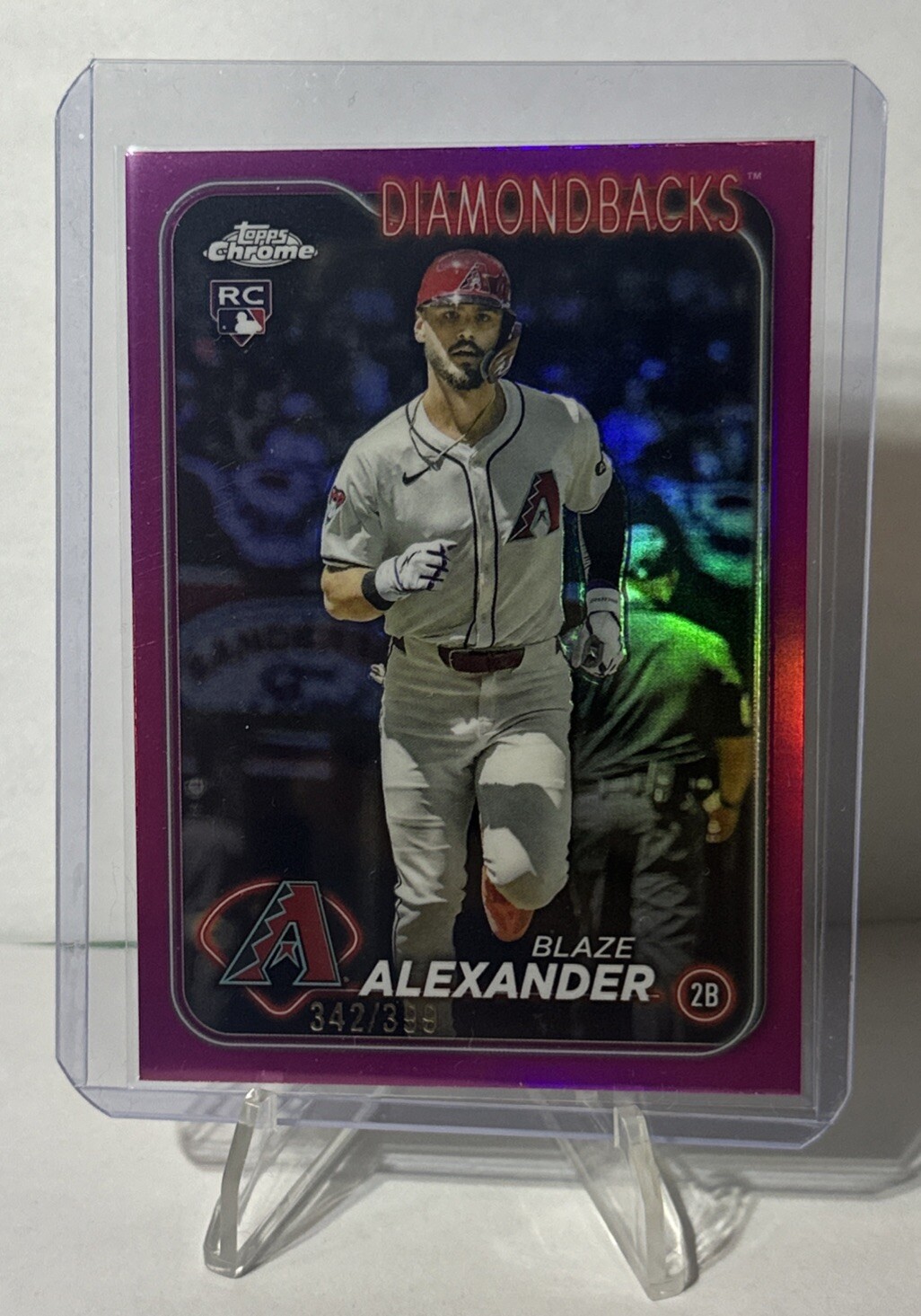2024 Topps Chrome Update Series - Magenta Refractor #USC53 Blaze Alexander /399