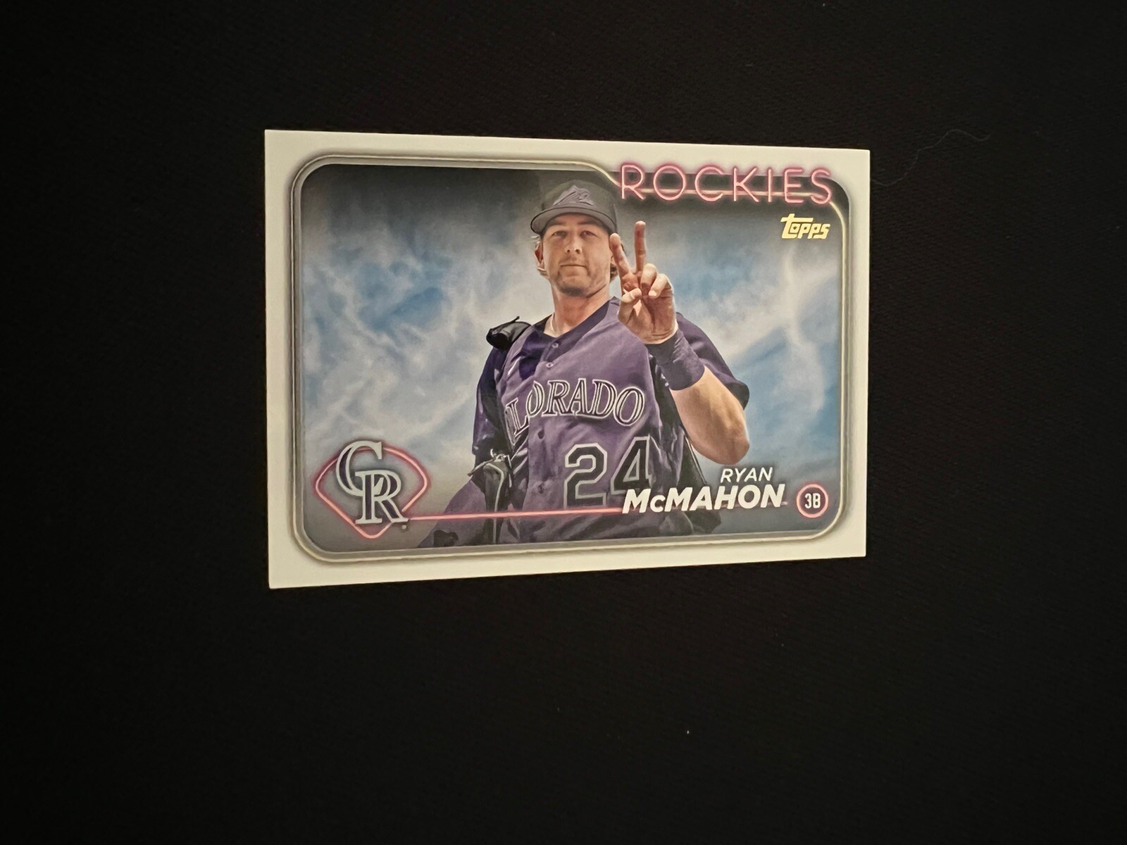 2024 Topps Series 2 Ryan McMahon Golden Mirror SSP Image Variation #462 Rockies