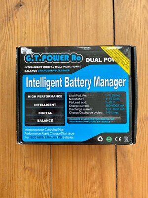 G.T. Power A606D Intelligent Dis/Charger for NiCD/NiMH/LiPo/LiFe/PB Batteries