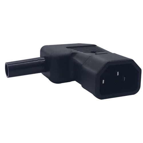 IEC320 C14 Conector de ángulo vertical Recable Hágalo usted mismo Conector de libro C14 - Imagen 6 de 6