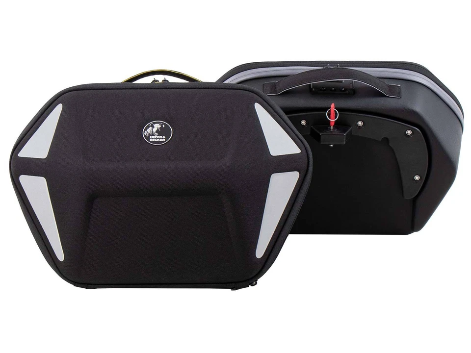 SUZUKI DL 650 V-STROM PANNIERS HEPCO & BECKER ROYSTER NEO W/ C-BOW KIT 2004-11- - Image 2 of 4