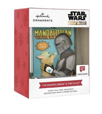 Hallmark 2021 Mandalorian & The Child Ornament Star Wars Walgreen's Exclusive