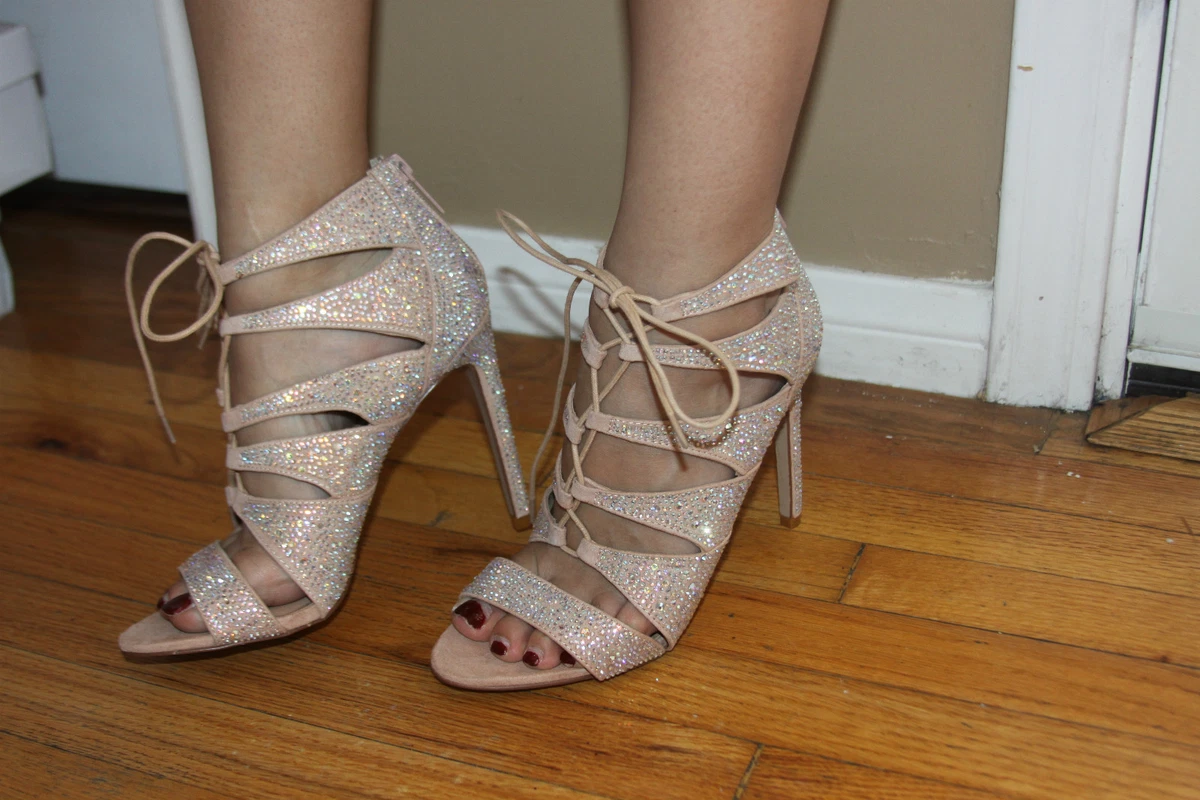 Steve madden deals swarovski heels