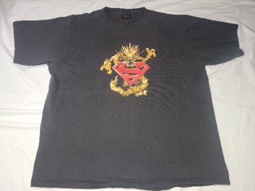 Superman DC Comics Dragon Changes Single Stich Sh… - image 1