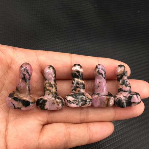 Wholesale Natural mix mini Penis Carved quartz Crystal Massager Wand Healing - Picture 221 of 296