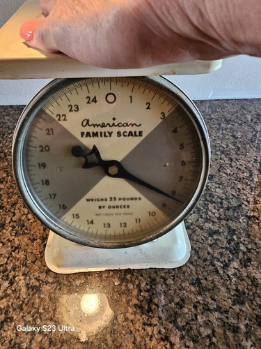 Vintage Kitchen Scale American Family Scale Antique Circa 1940’s - Picture 12 of 12