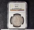 1879-S $1 Morgan Silver Dollar    NGC ‼️RARE – only 561 graded MS64+‼️