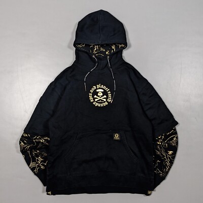Apes and Planet Earth Layered Hoodie