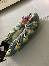 NOBO 1 prs Slipper Socks Womens S-M 5.5-7.5 Rainbow Unicorns Soft BRAND NEW