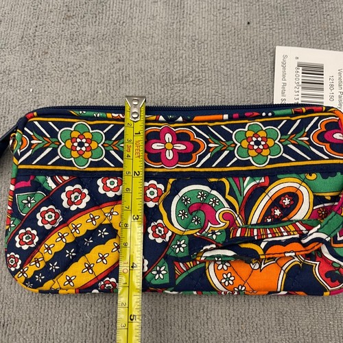 Vera Bradley Venetian Paisley Wristlet Inner Pockets Zipper Multicolor - Picture 7 of 7