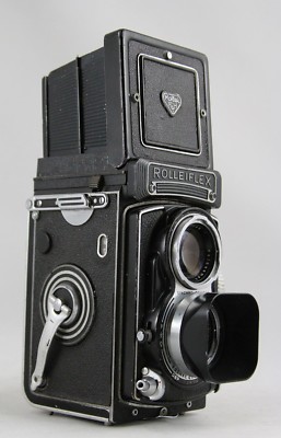 Rollei Rolleiflex T vintage 6x6 TLR camera, lens Zeiss Tessar 3.5