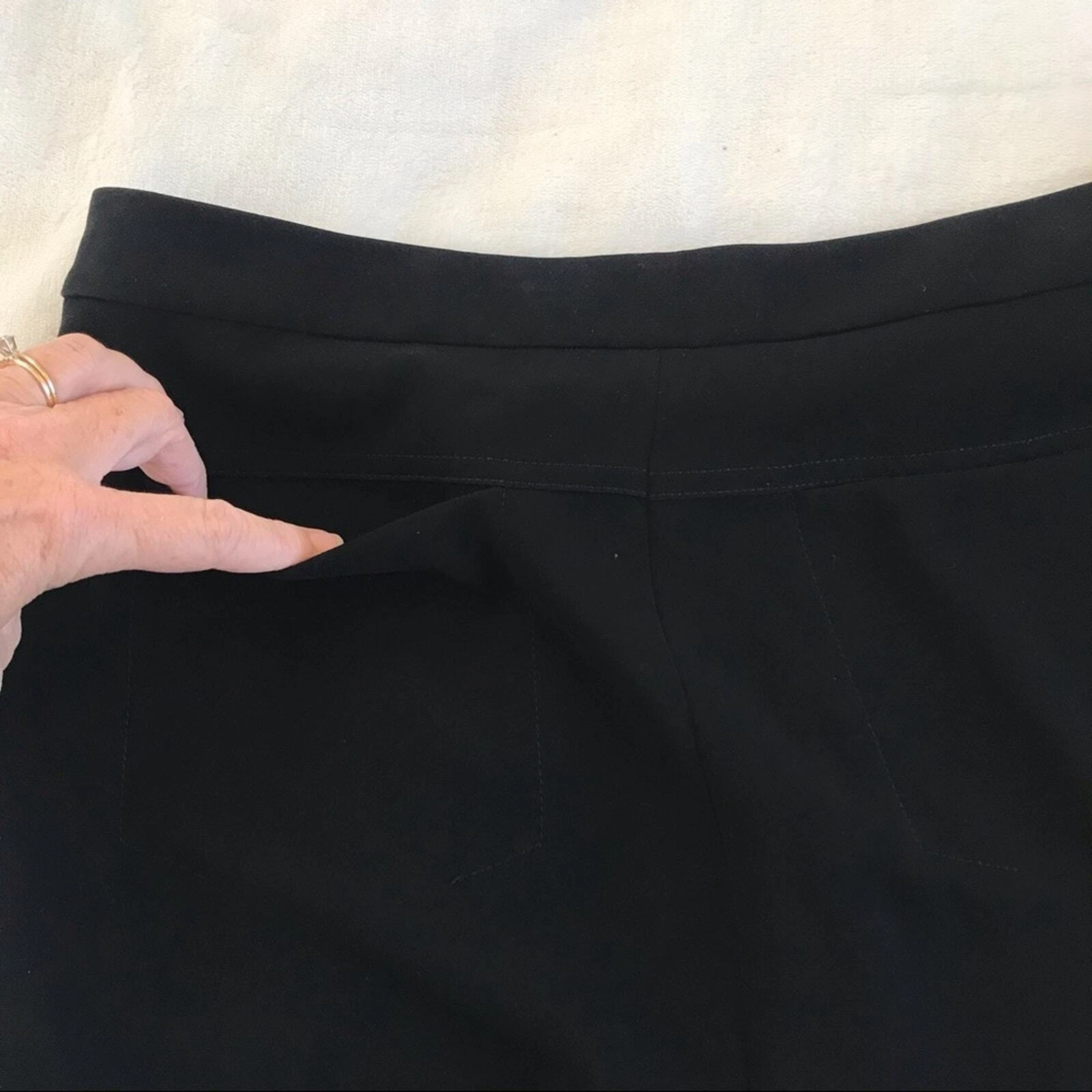 Pantalone pantalone nero T. By Alexander Wang taglia 8