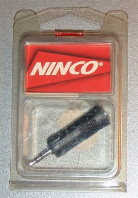 Ninco 10307 / Adapterstecker 6.35mm auf 3.5mm 