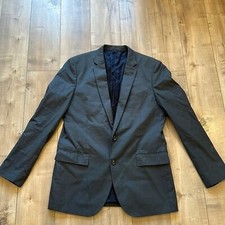 J.Crew Ludlow Cotton Italian Fabric Tollegno 1900 Blazer Jacket Gray Mens Sz 42L