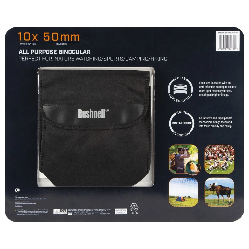 BUSHNELL 10X50MM ALL-PURPOSE BINOCULAR - Image 2 of 4