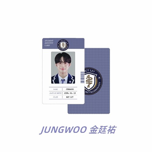 Kpop NCT 127 Dream WayV Back to School Plastic Photocard Student identity Cards - Picture 14 of 26