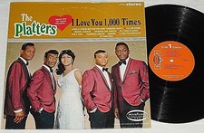 THE PLATTERS-I Love You 1000 Times 1966 Stereo MUSICOR LP